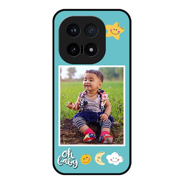 iQOO 15 5G Custom Glass Phone Case - Smiley Kids Stars Design iQOO 15 5G Custom Glass Phone Case - Smiley Kids Stars Design