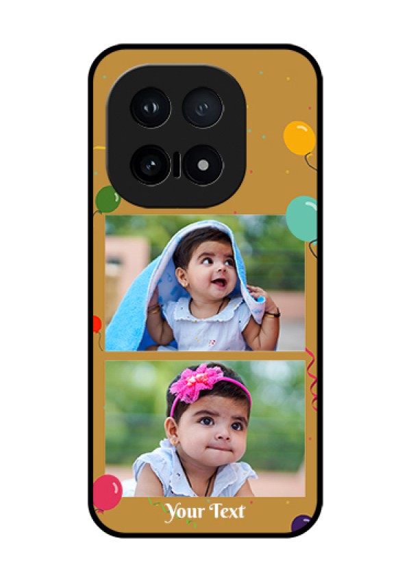 iQOO 15 5G Custom Glass Phone Case - Image Holder With Birthday Celebrations Design