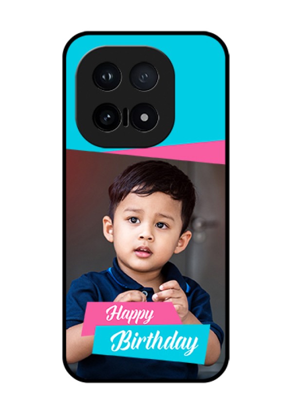 iQOO 15 5G Custom Glass Phone Case - Image Holder With 2 Color Design
