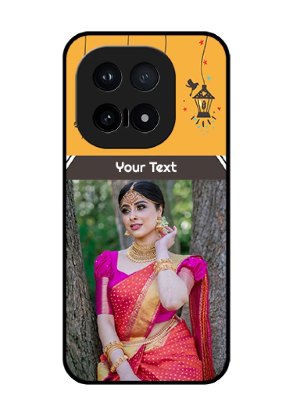 iQOO 15 5G Custom Glass Phone Case - With Family Picture And Icons