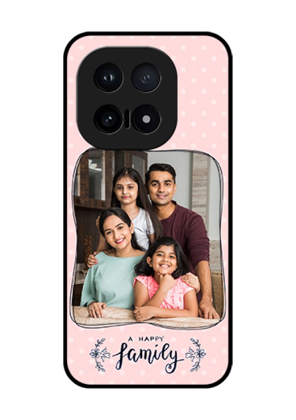 iQOO 15 5G Custom Glass Phone Case - Family With Dots Design