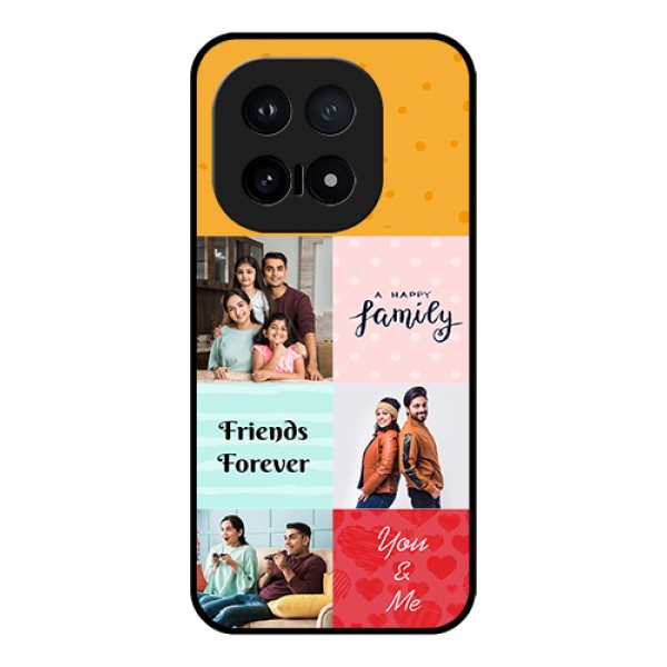 iQOO 15 5G Custom Glass Phone Case - Images With Quotes Design