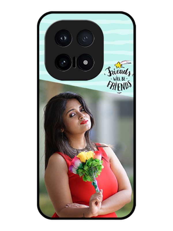 Custom iQOO 15 5G Custom Glass Phone Case - Friends Picture Icon Design