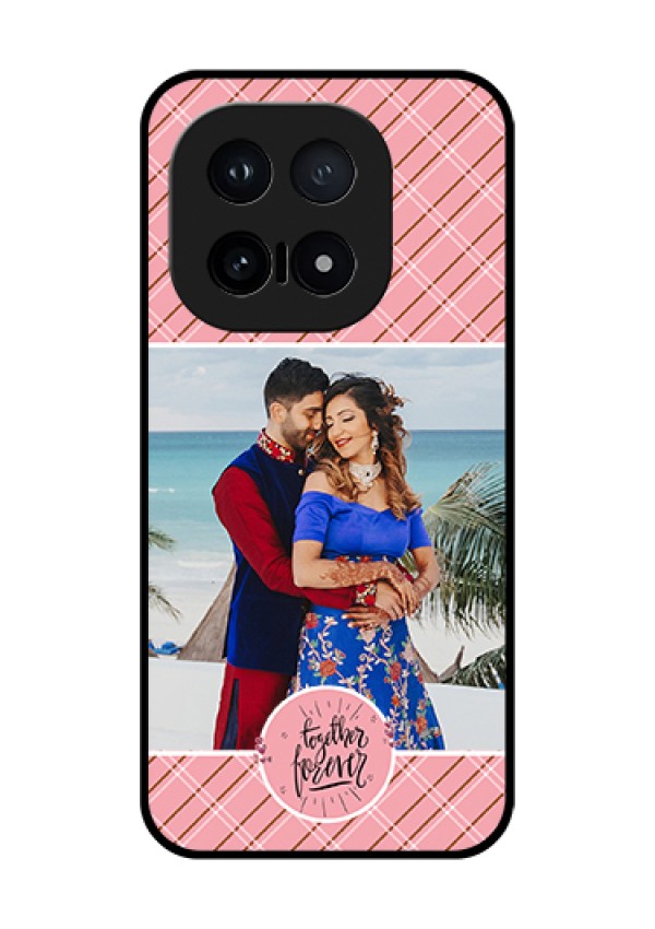 iQOO 15 5G Custom Glass Phone Case - Together Forever Design