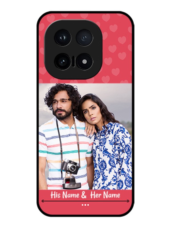 Custom iQOO 15 5G Custom Glass Phone Case - Simple Love Design