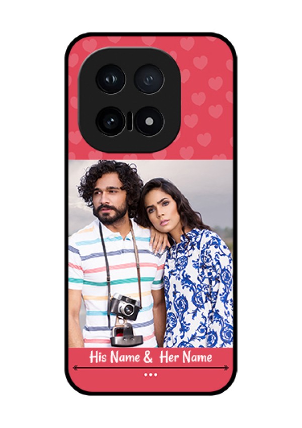 iQOO 15 5G Custom Glass Phone Case - Simple Love Design