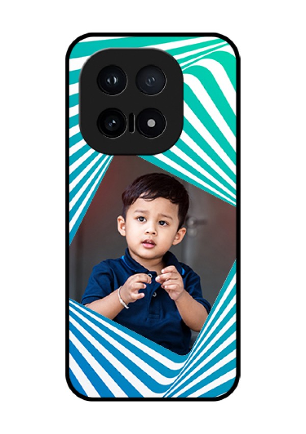 iQOO 15 5G Custom Glass Phone Case - Abstract Spiral Design
