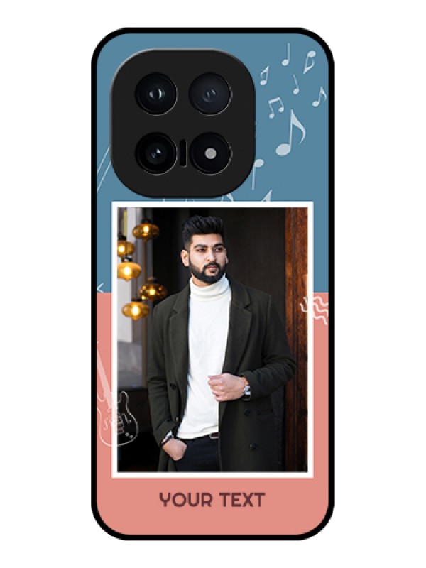 Custom iQOO 15 5G Custom Glass Phone Case - With Color Musical Note Design