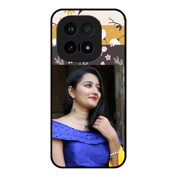 iQOO 15 5G Custom Glass Phone Case - Stylish Floral Design