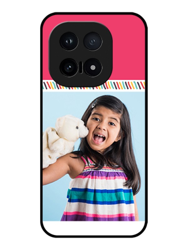 Custom iQOO 15 5G Custom Glass Phone Case - Line Art Design