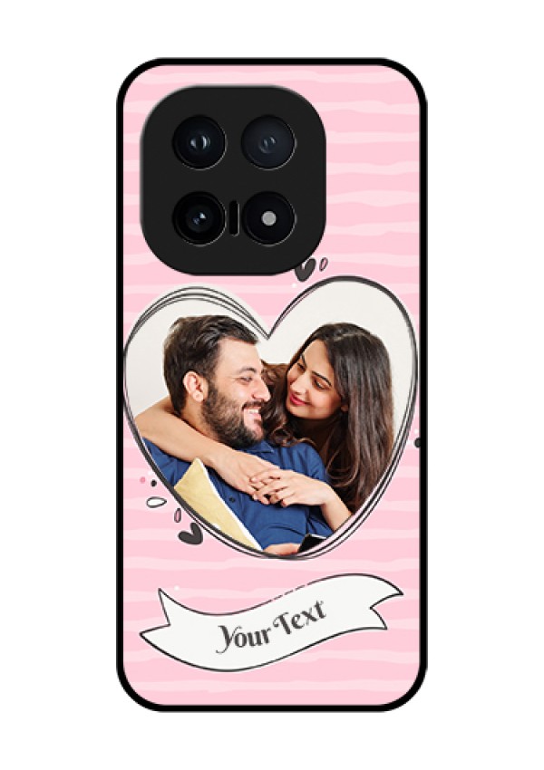 iQOO 15 5G Custom Glass Phone Case - Vintage Heart Design
