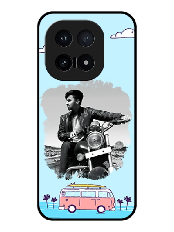 Custom iQOO 15 5G Custom Glass Phone Case - Travel & Adventure Design