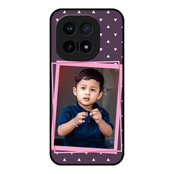 iQOO 15 5G Custom Glass Phone Case - Triangle Pattern Dotted Design iQOO 15 5G Custom Glass Phone Case - Triangle Pattern Dotted Design
