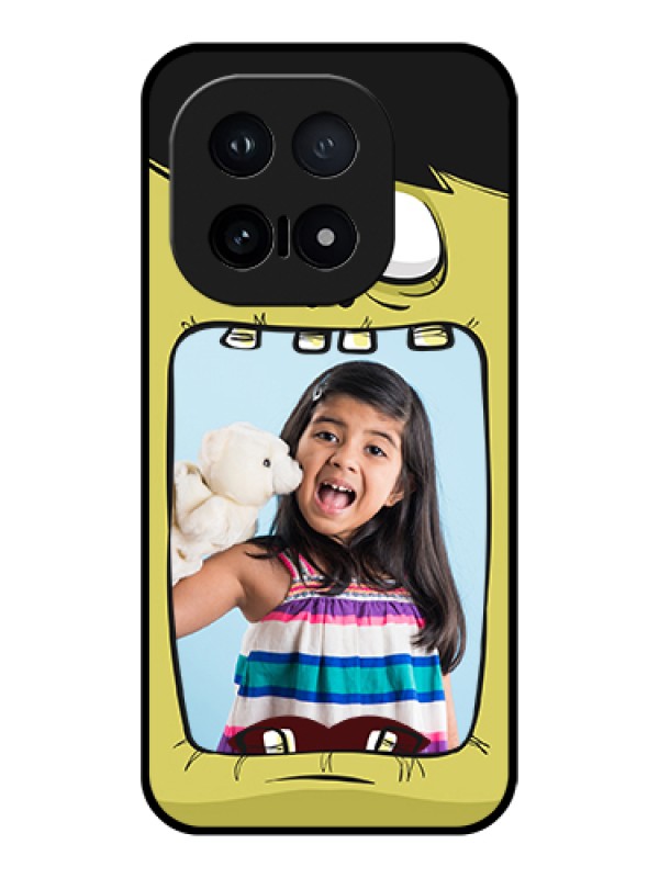 Custom iQOO 15 5G Custom Glass Phone Case - Cartoon Monster Back Case Design