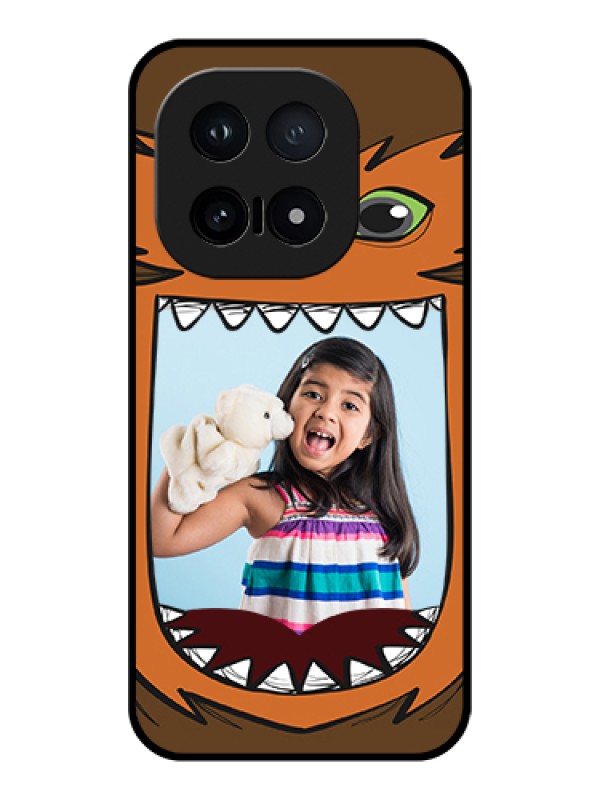 Custom iQOO 15 5G Custom Glass Phone Case - Owl Monster Back Case Design