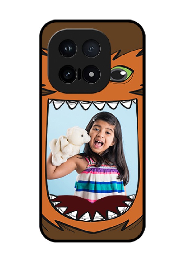 iQOO 15 5G Custom Glass Phone Case - Owl Monster Back Case Design