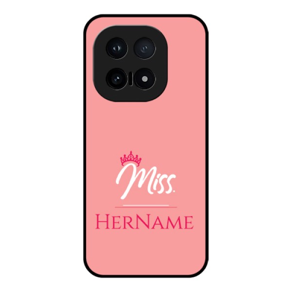 iQOO 15 5G Custom Glass Phone Case - Mrs With Name Design