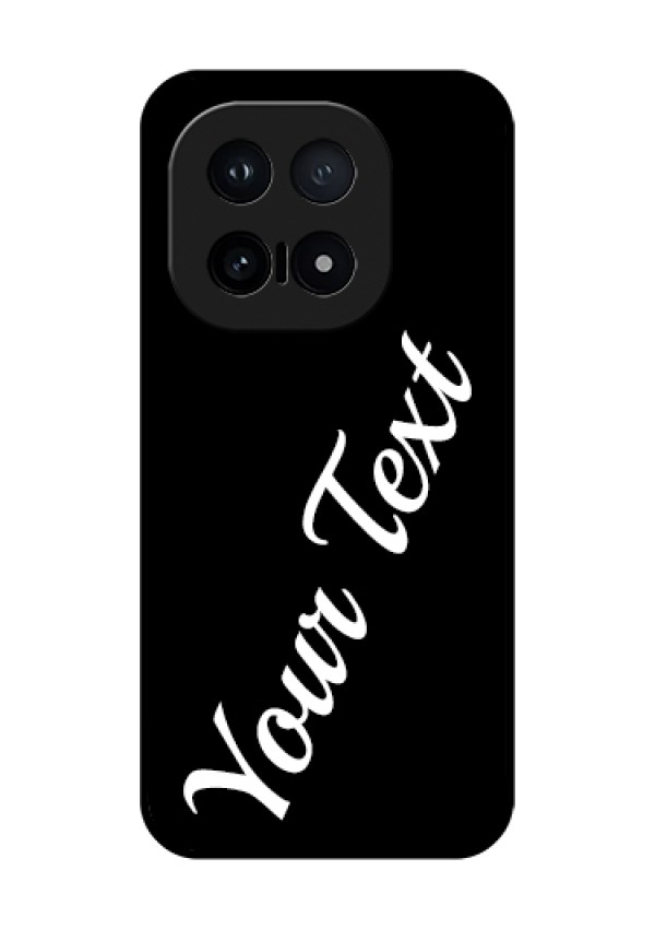 iQOO 15 5G Custom Glass Phone Case - With Your Name Design