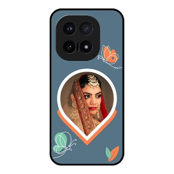 iQOO 15 5G Custom Glass Phone Case - Droplet Butterflies Design