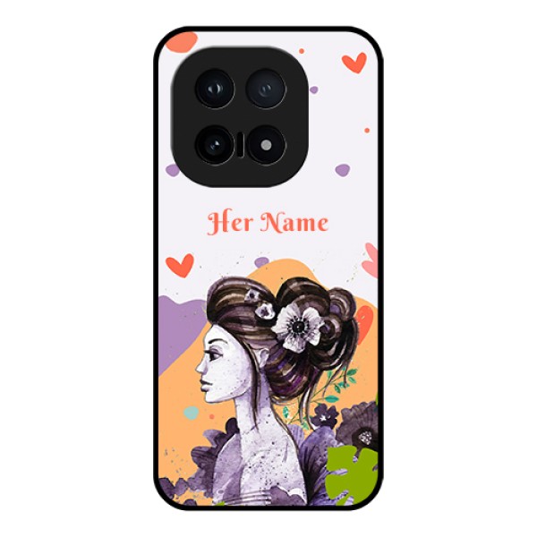 iQOO 15 5G Custom Glass Phone Case - Woman And Nature Design iQOO 15 5G Custom Glass Phone Case - Woman And Nature Design