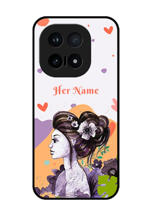 iQOO 15 5G Custom Glass Phone Case - Woman And Nature Design
