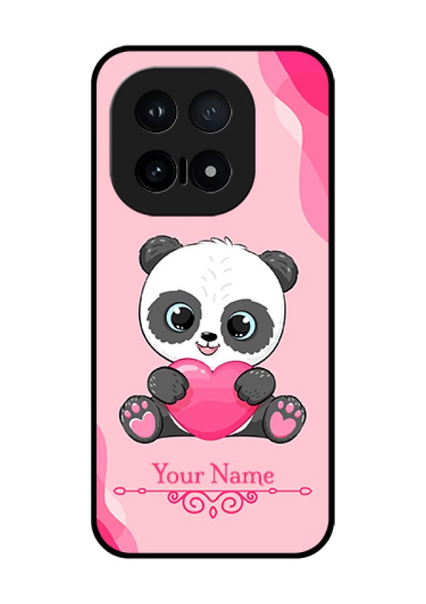 iQOO 15 5G Custom Glass Phone Case - Cute Panda Design