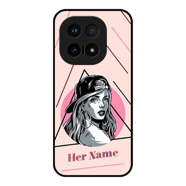 iQOO 15 5G Custom Glass Phone Case - Rockstar Girl Design