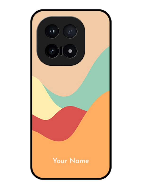 Custom iQOO 15 5G Custom Glass Phone Case - Ocean Waves Multi - Colour Design