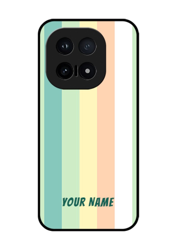 iQOO 15 5G Custom Glass Phone Case - Multi - Colour Stripes Design