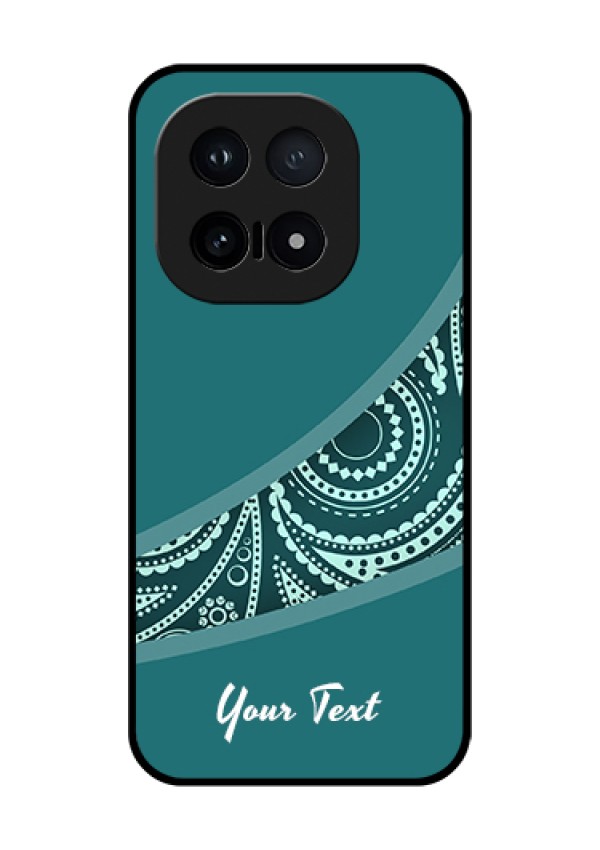 iQOO 15 5G Custom Glass Phone Case - Semi Visible Floral Design