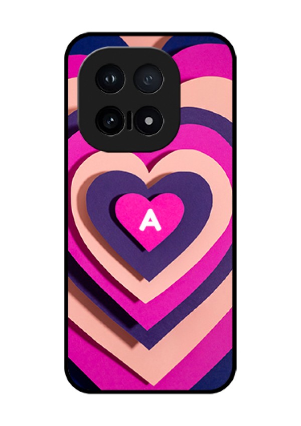 iQOO 15 5G Custom Glass Phone Case - Cute Heart Pattern Design