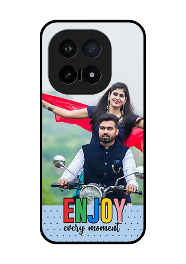iQOO 15 5G Custom Glass Phone Case - Enjoy Every Moment Design