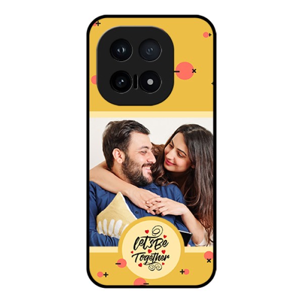 iQOO 15 5G Custom Glass Phone Case - Lets Be Together Design