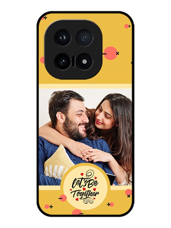 Custom iQOO 15 5G Custom Glass Phone Case - Lets Be Together Design