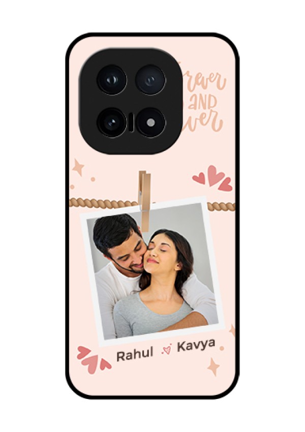 iQOO 15 5G Custom Glass Phone Case - Forever And Ever Love Design