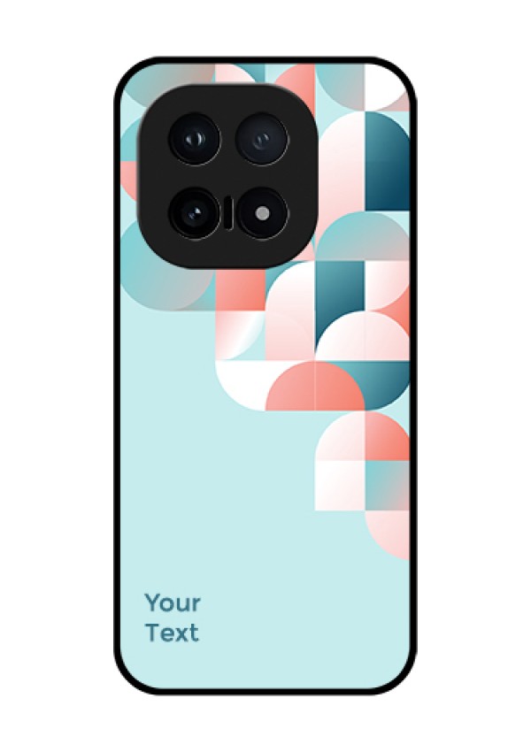 iQOO 15 5G Custom Glass Phone Case - Stylish Semi - Circle Pattern Design