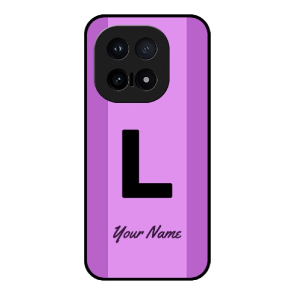 iQOO 15 5G Custom Glass Phone Case - Tricolor Custom Text Design iQOO 15 5G Custom Glass Phone Case - Tricolor Custom Text Design