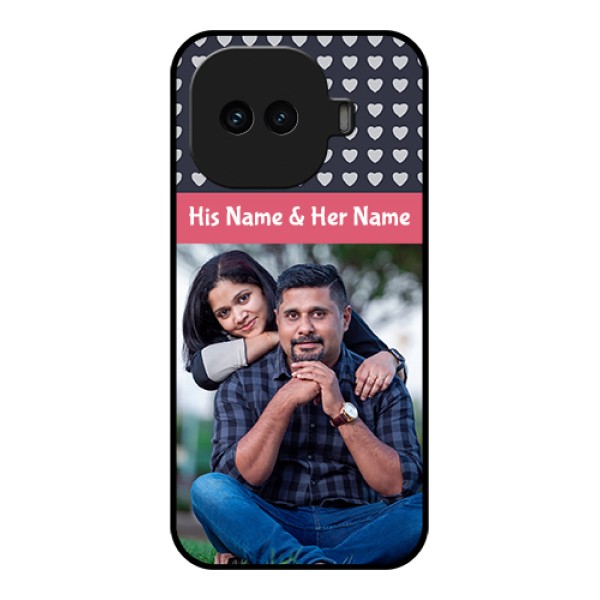 iQOO 15R 5G Custom Glass Phone Case - Love Symbols Design