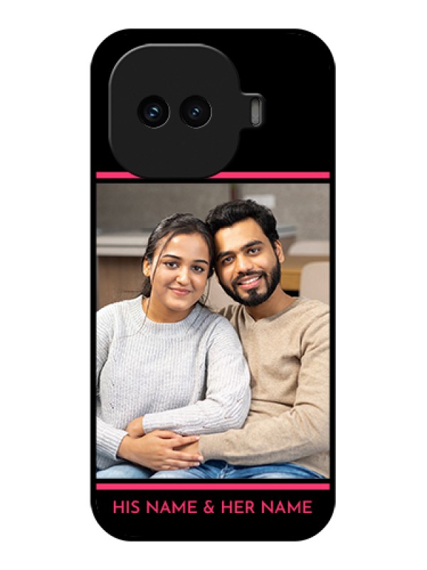 Custom iQOO 15R 5G Custom Glass Phone Case - With Add Text Design
