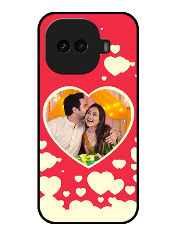 Custom iQOO 15R 5G Custom Glass Phone Case - Love Symbols Phone Cover Design