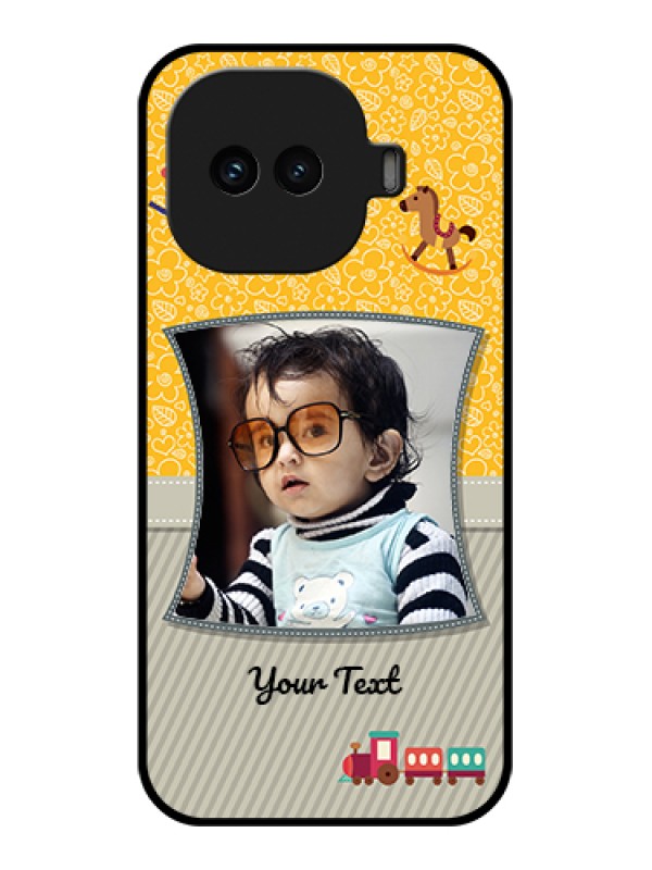 Custom iQOO 15R 5G Custom Glass Phone Case - Baby Picture Upload Design
