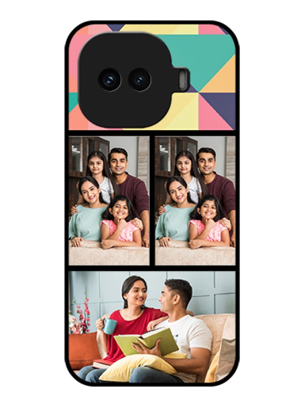 Custom iQOO 15R 5G Custom Glass Phone Case - Bulk Pic Upload Design