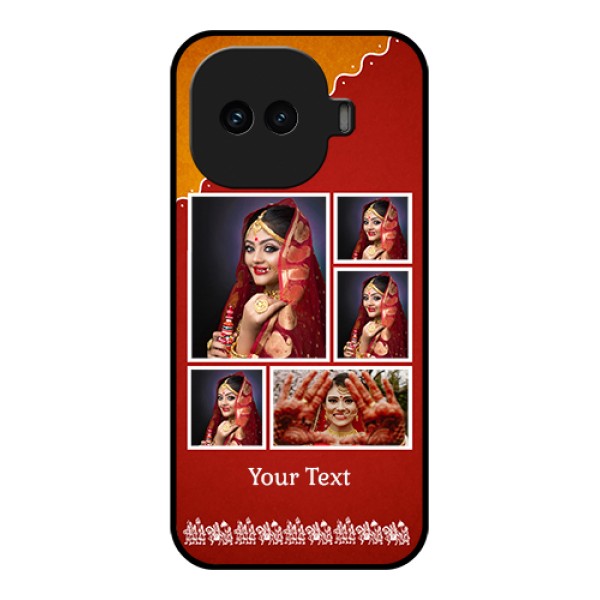 iQOO 15R 5G Custom Glass Phone Case - Wedding Pic Upload Design iQOO 15R 5G Custom Glass Phone Case - Wedding Pic Upload Design