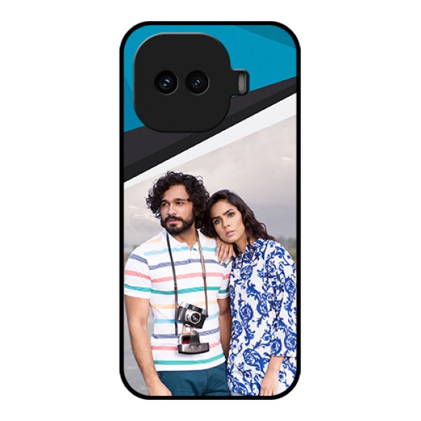 iQOO 15R 5G Custom Glass Phone Case - Simple Pattern Photo Upload Design iQOO 15R 5G Custom Glass Phone Case - Simple Pattern Photo Upload Design