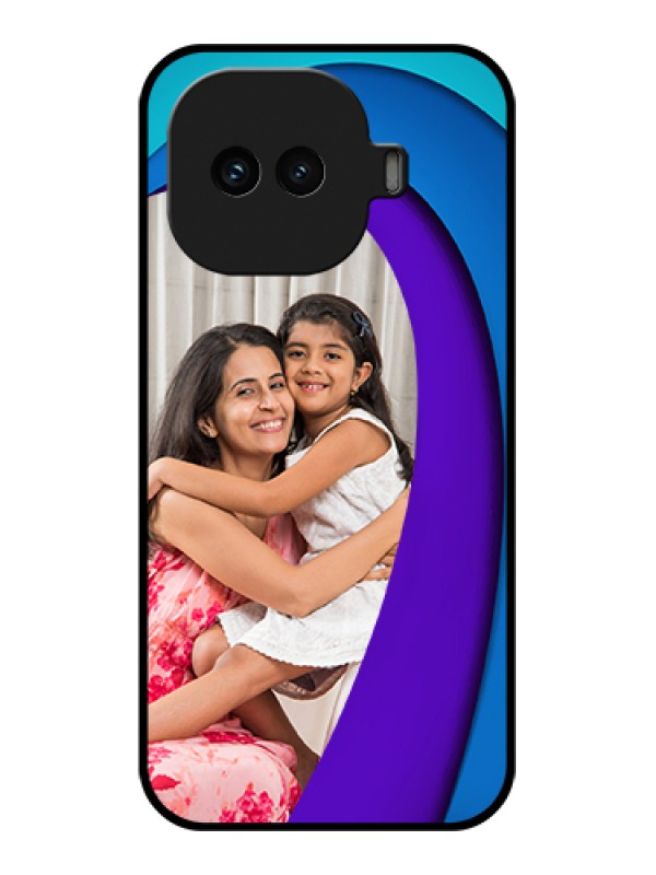 Custom iQOO 15R 5G Custom Glass Phone Case - Simple Pattern Design