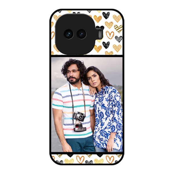 iQOO 15R 5G Custom Glass Phone Case - Love Symbol Design