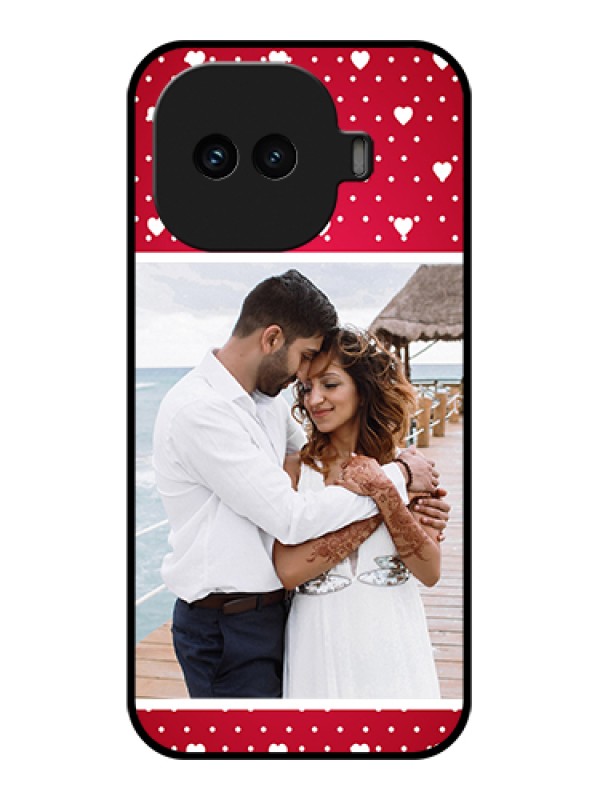 Custom iQOO 15R 5G Custom Glass Phone Case - Hearts Mobile Case Design