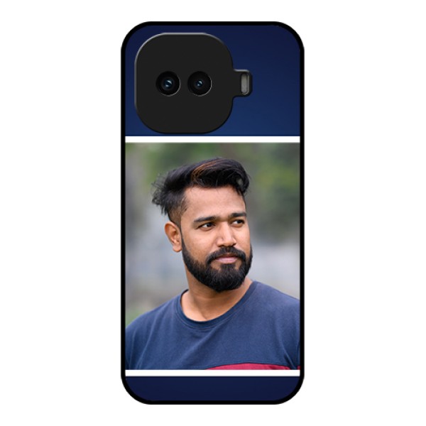 iQOO 15R 5G Custom Glass Phone Case - Simple Royal Blue Design iQOO 15R 5G Custom Glass Phone Case - Simple Royal Blue Design