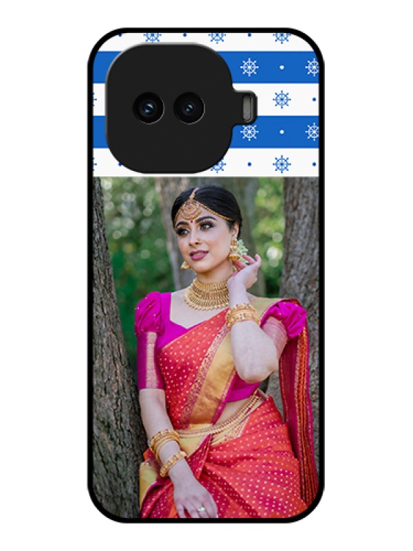 Custom iQOO 15R 5G Custom Glass Phone Case - Snow Pattern Design