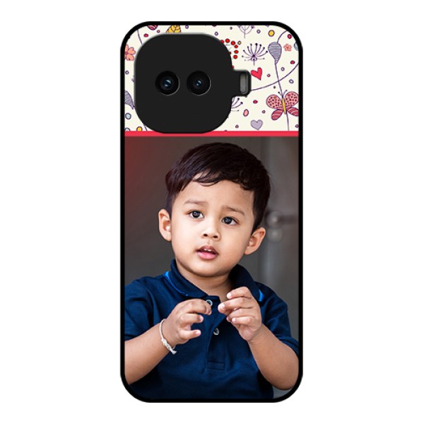 iQOO 15R 5G Custom Glass Phone Case - Premium Floral Design